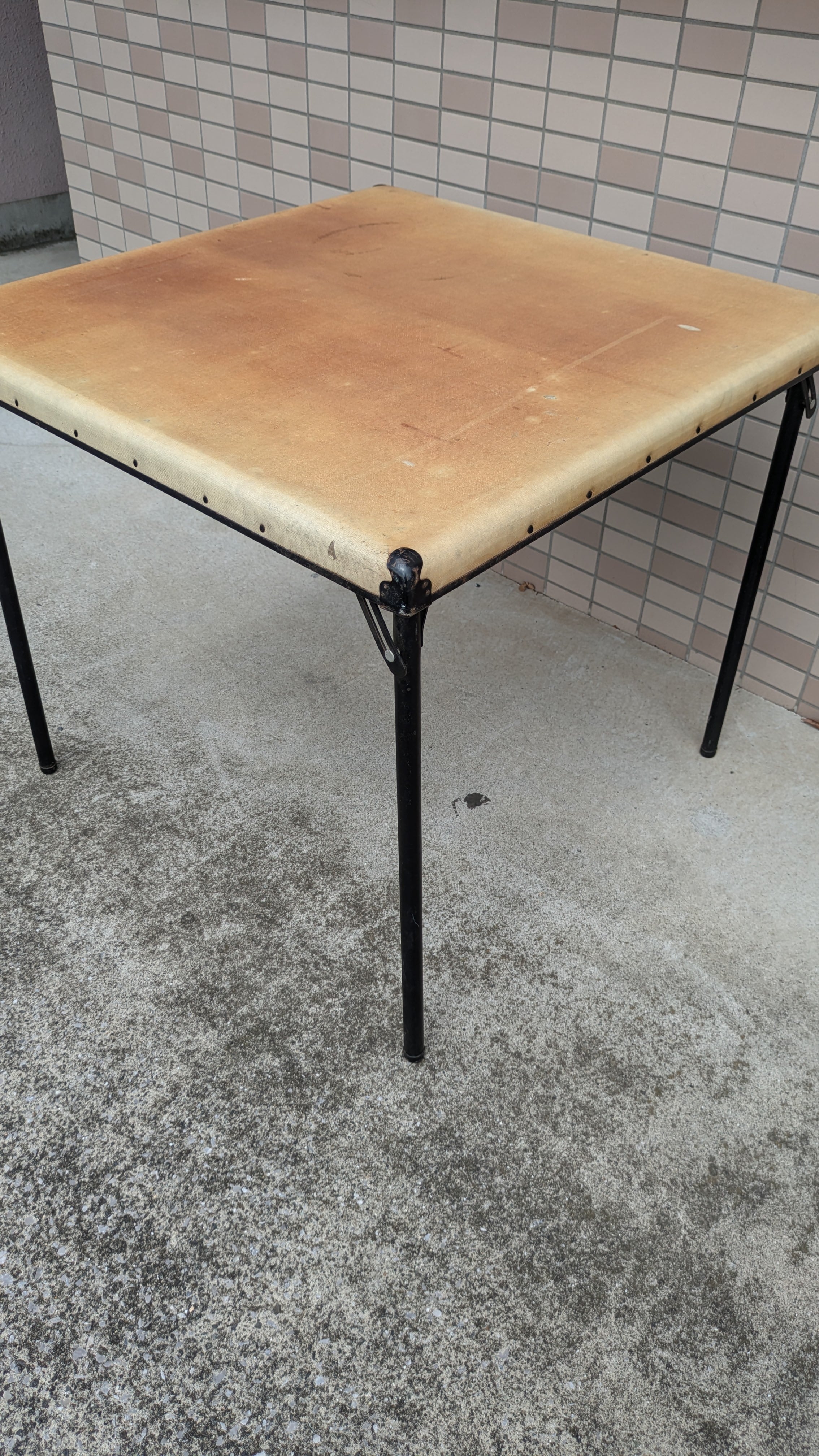 Vintage Samsonite WoodxMetal FoldingTable CardTable Stand Vintage Samsonite WoodxMetal FoldingTable CardTable Stand