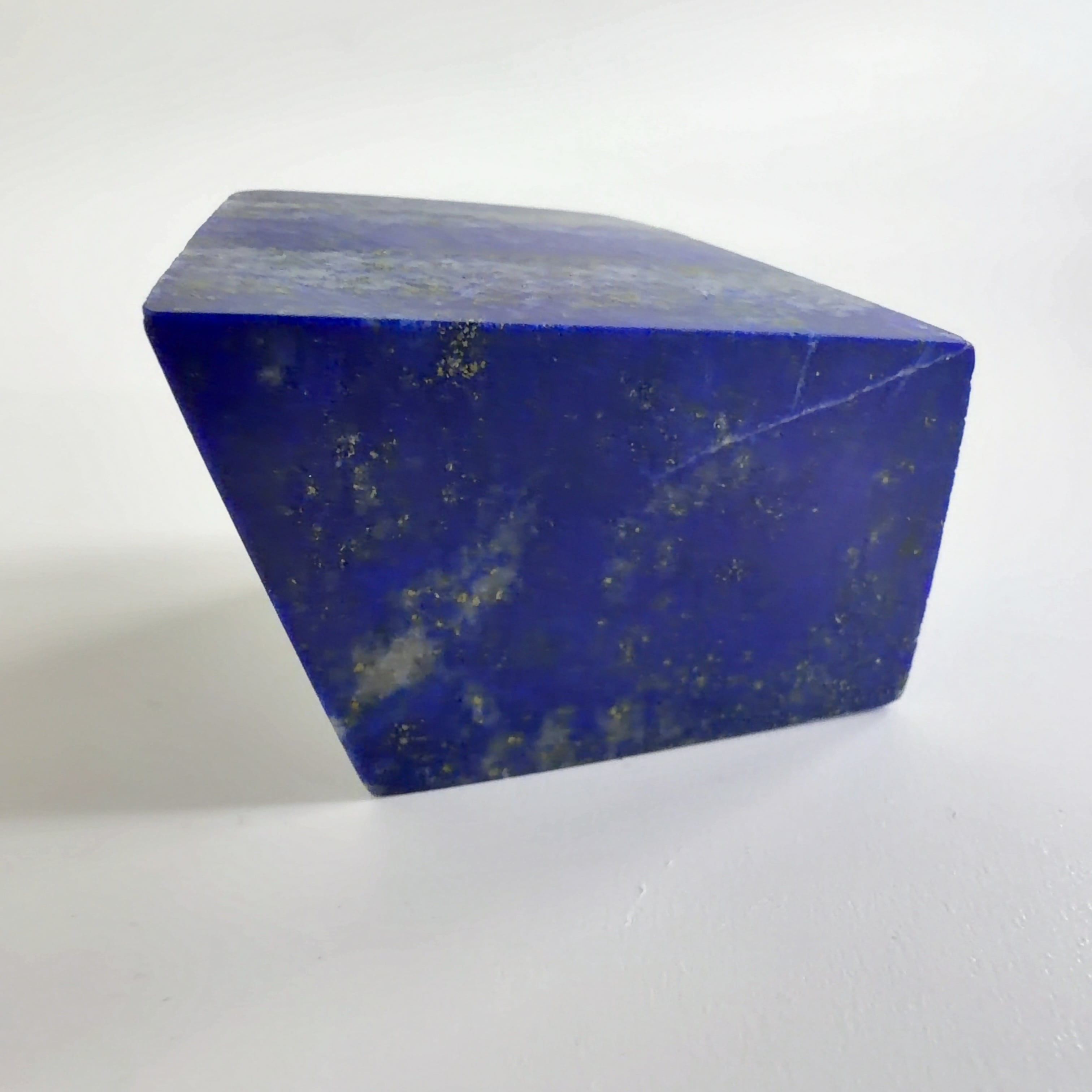 E33256】 ラピスラズリ フリースタイルカット 天然石 パワーストーン
