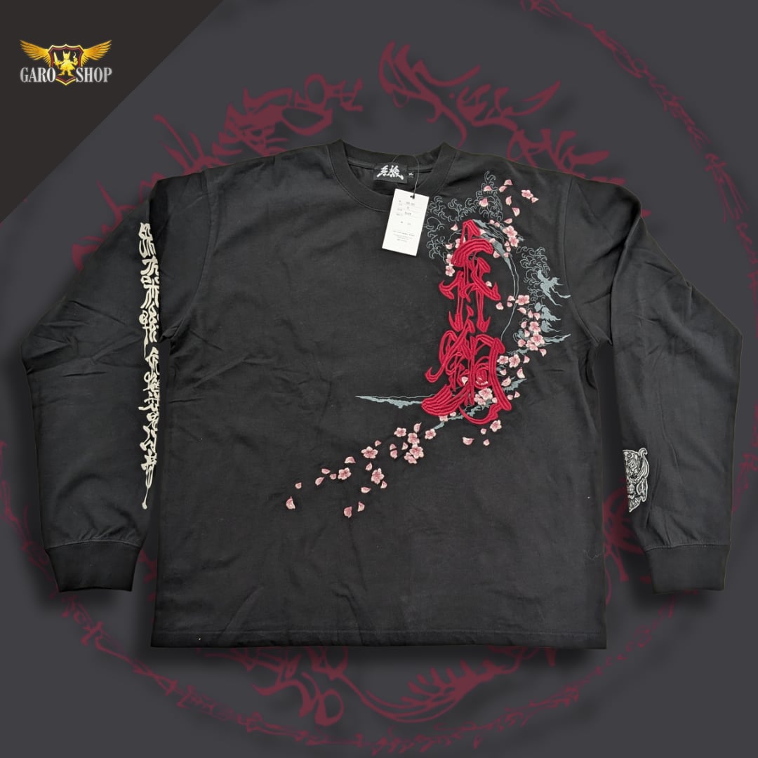 黄金騎士ガロ 刺繍ロングTシャツ | 牙狼＜GARO＞ショップ