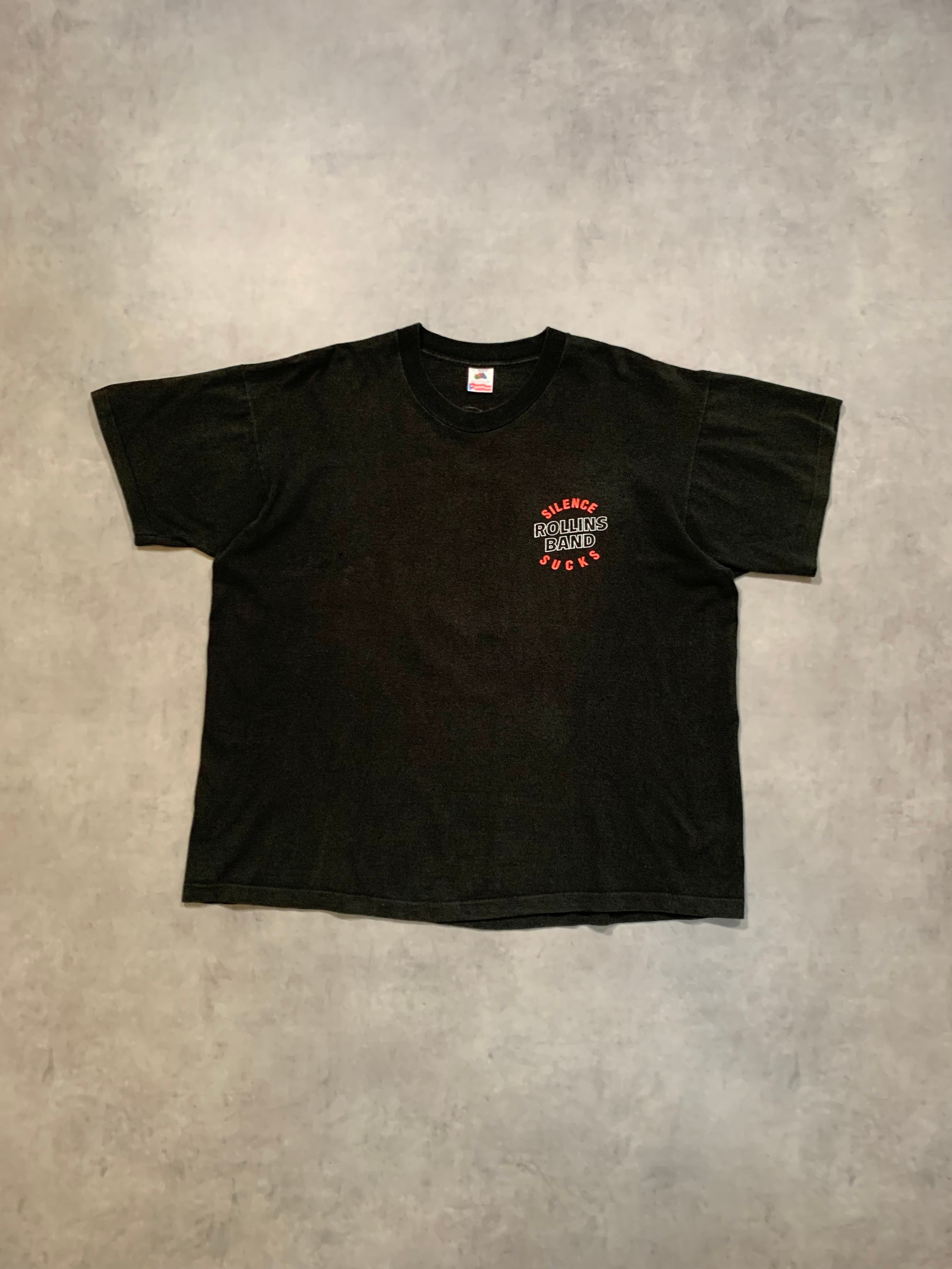 ロリンズバンド　90s ヴィンテージ tシャツ ブラックフラッグ 90's “ROLLINS BAND” Band Tee Made in USA | RENGA CLOTHING STORE