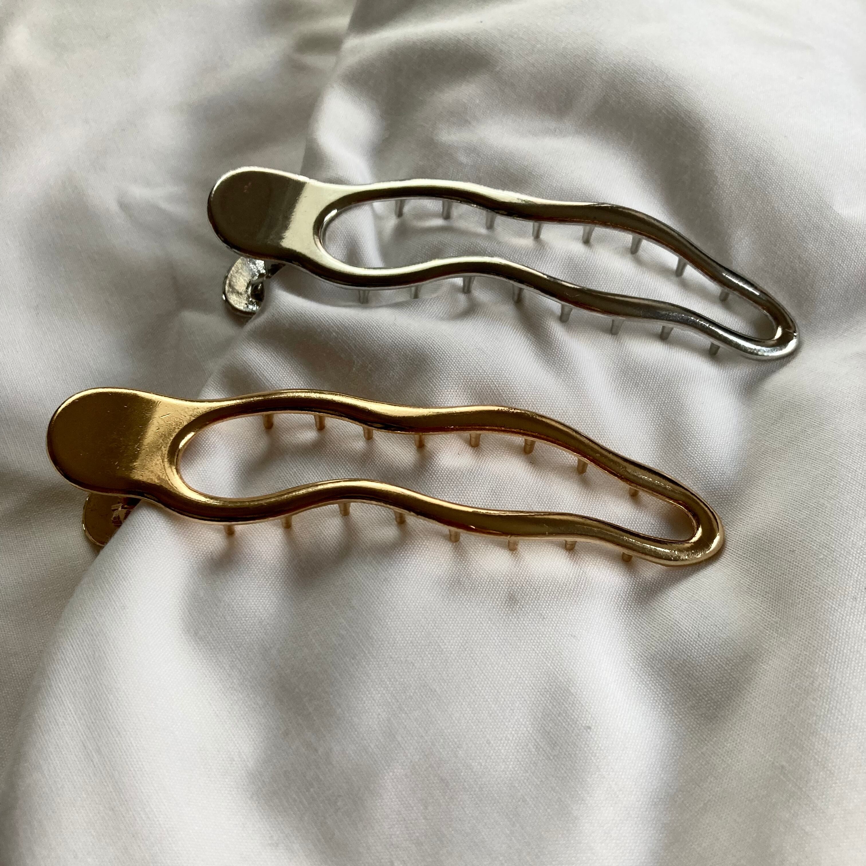 ウェーブヘアクリップ