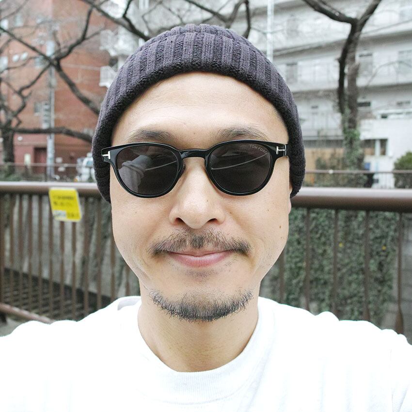 TOM FORD / TF961-D 01A Black - Dark Gray lenses ブラック