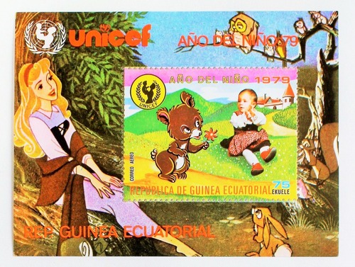 国際児童年・シート  / 赤道ギニア 1979