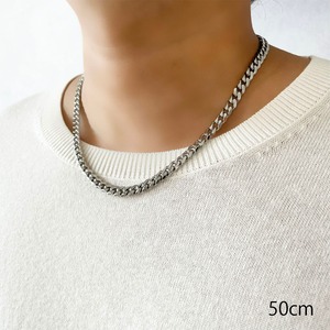 Chain Necklace　Six-sided Single　2mm