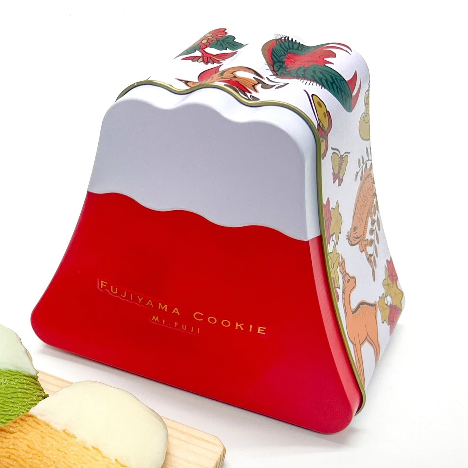 フジヤマクッキー 7枚入り 富士山缶（赤） | FUJIYAMA COOKIE ONLINE SHOP