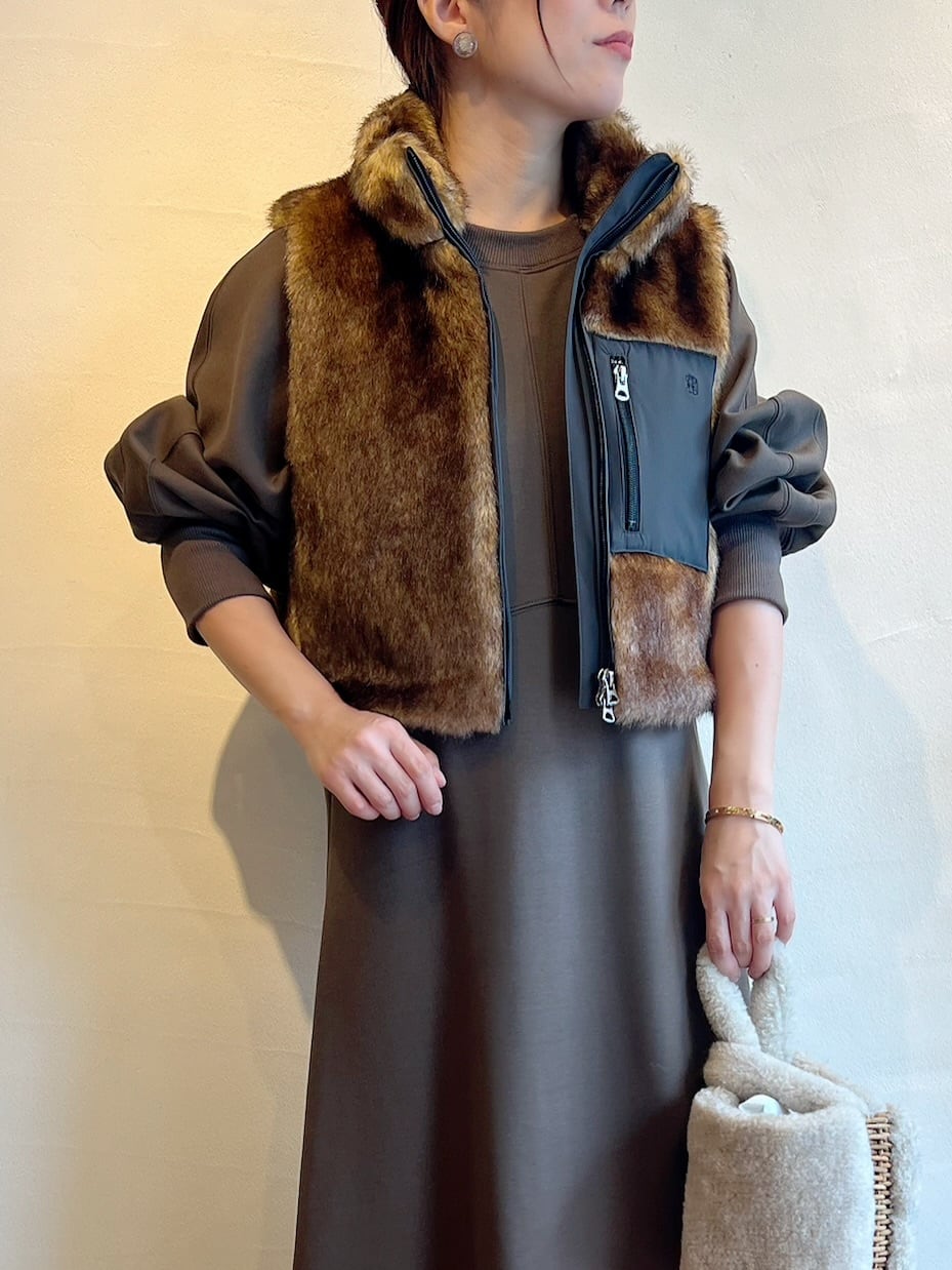 TICCA / ミンクファーベスト | anouk