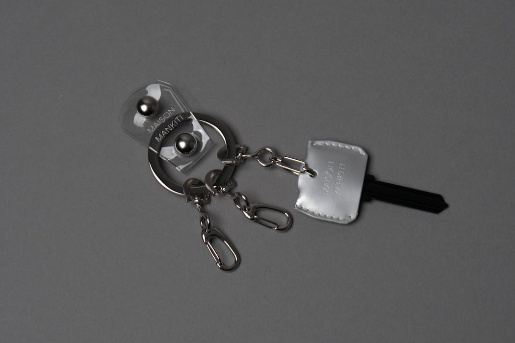 KEYRING・CAP □クリアSILVER・マットシルバー□_真鍮 KEYRING・CAP □クリアSILVER・マットシルバー□_真鍮