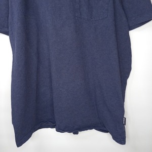 パタゴニア　デイリー　ポケットTシャツ　半袖　無地　ネイビー