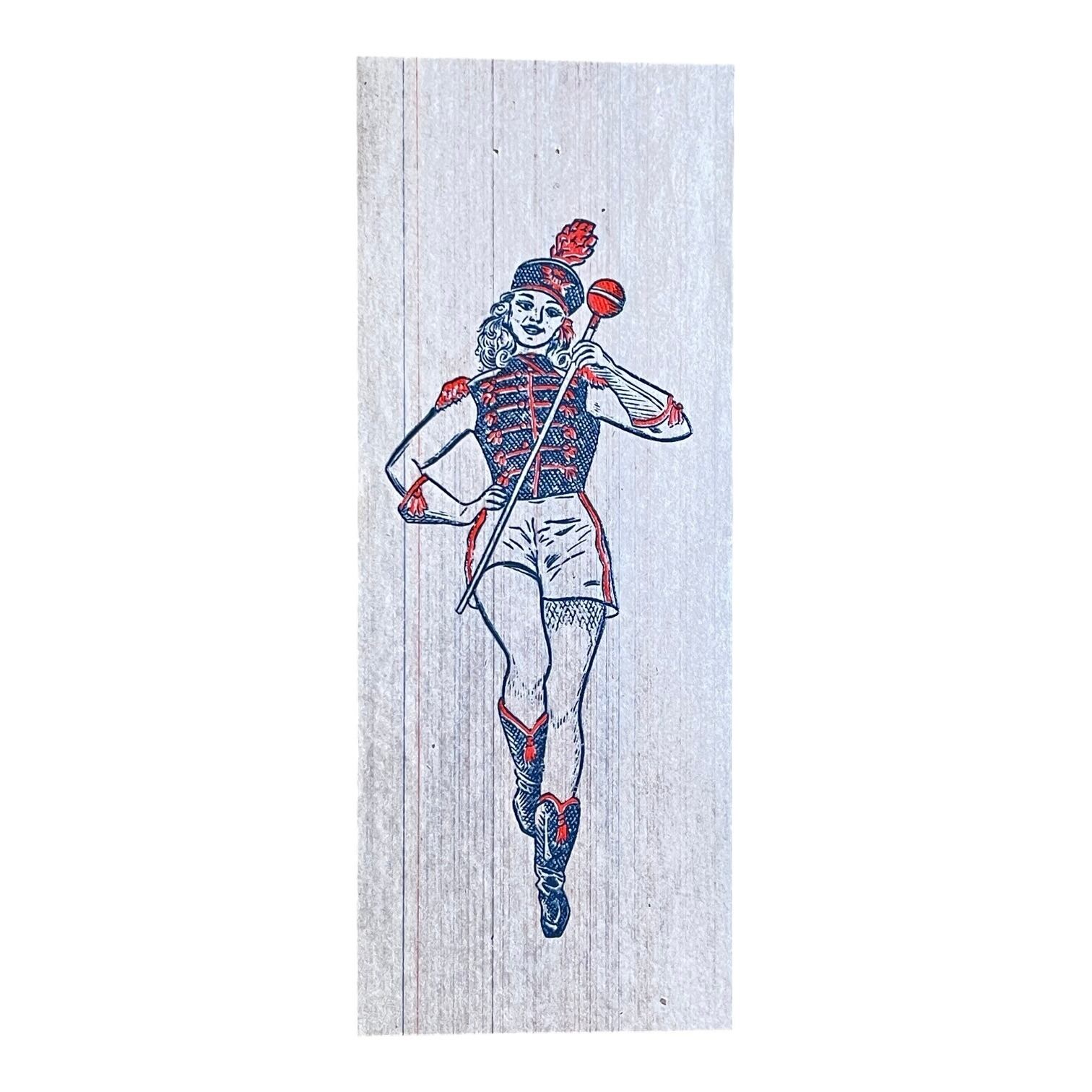 VINTAGE PINUP GIRL IRON-ON TRANSFER | Rusty Acorn Antiques
