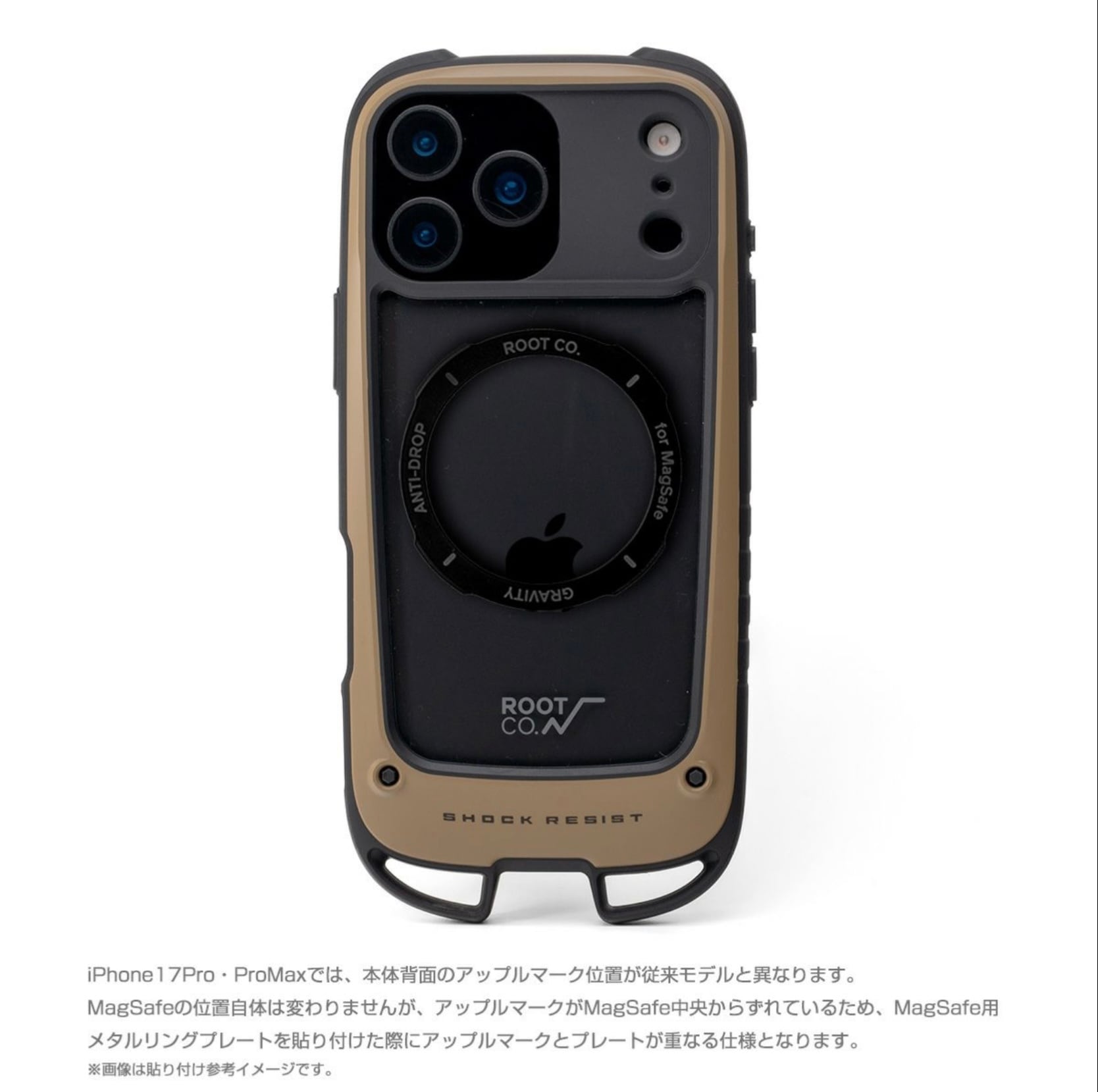 ROOT CO. ルートコー /【iPhone17Pro専用】GRAVITY Shock Resist Case