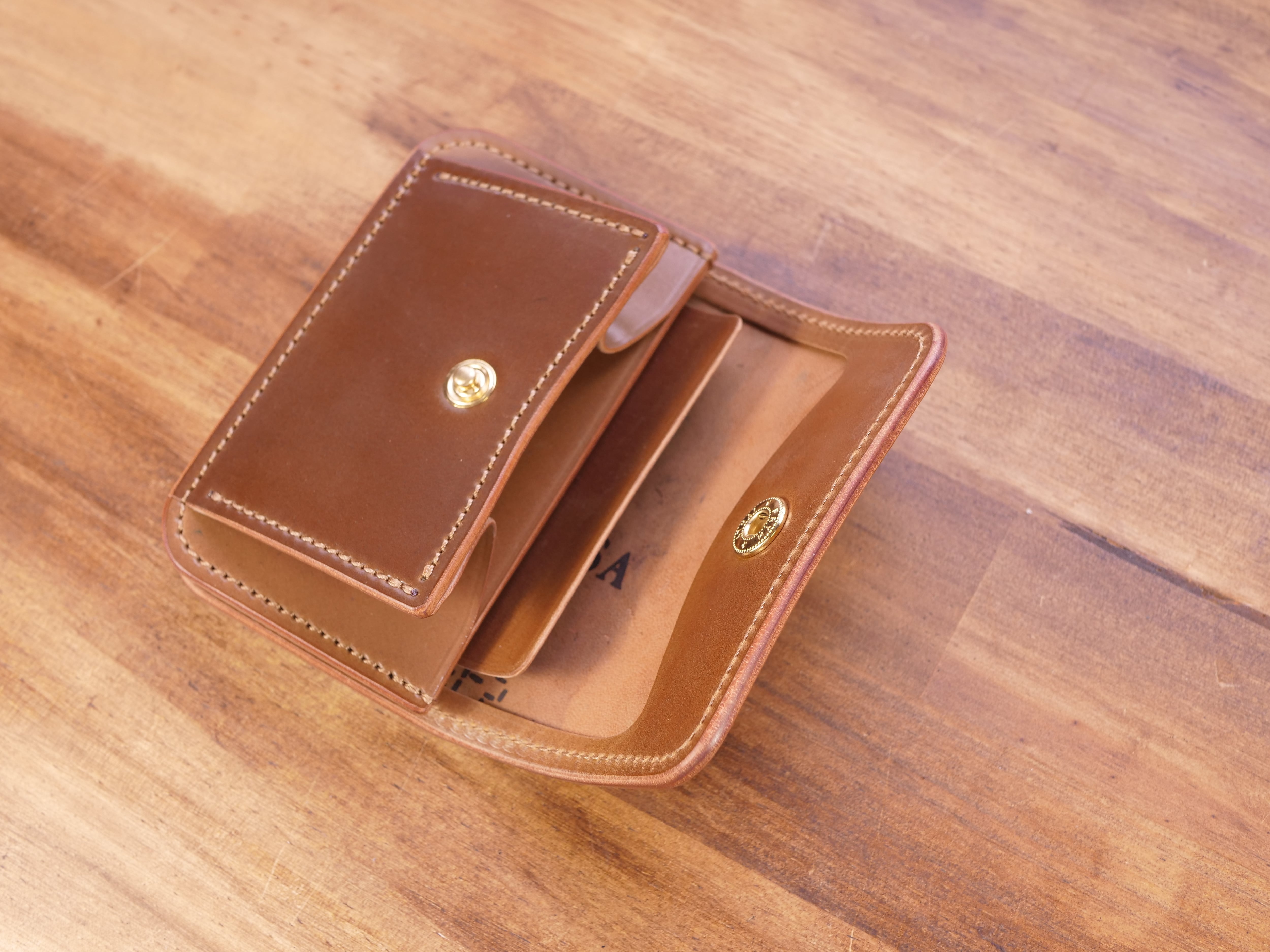 Pops / Horween shell cordovan Bourbon | robusta leather