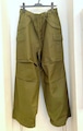 Back Satin M-65 US ARMY Cargo Easy Pants　Olive