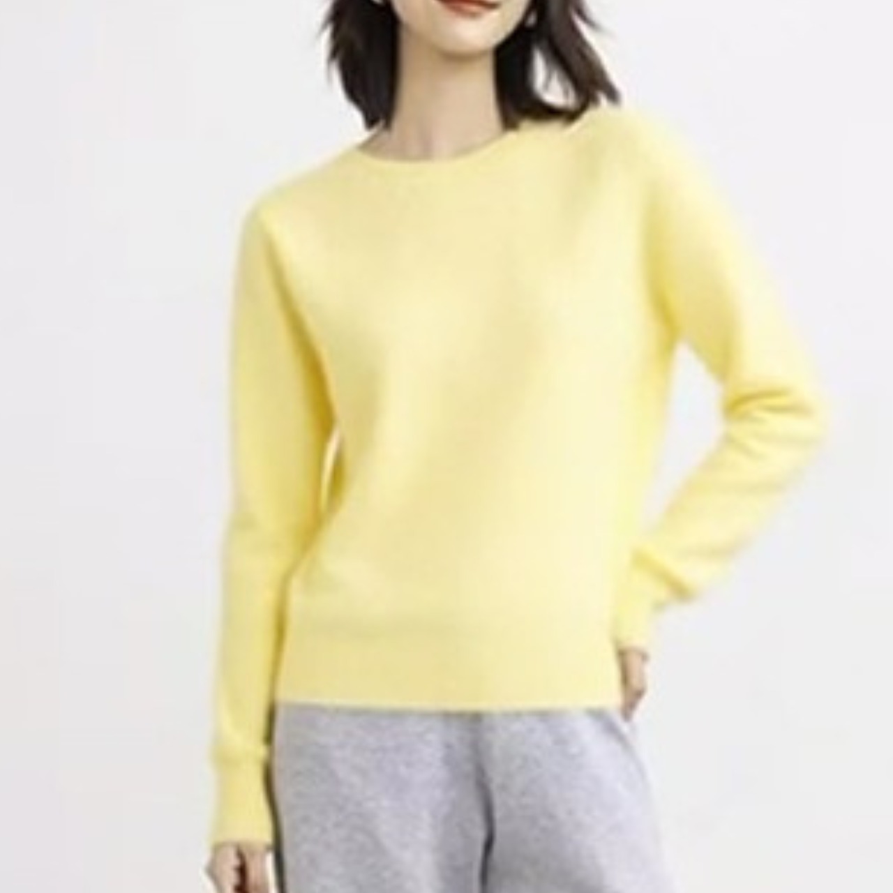 丸首 ニットプルオーバー 　全8色　 00053