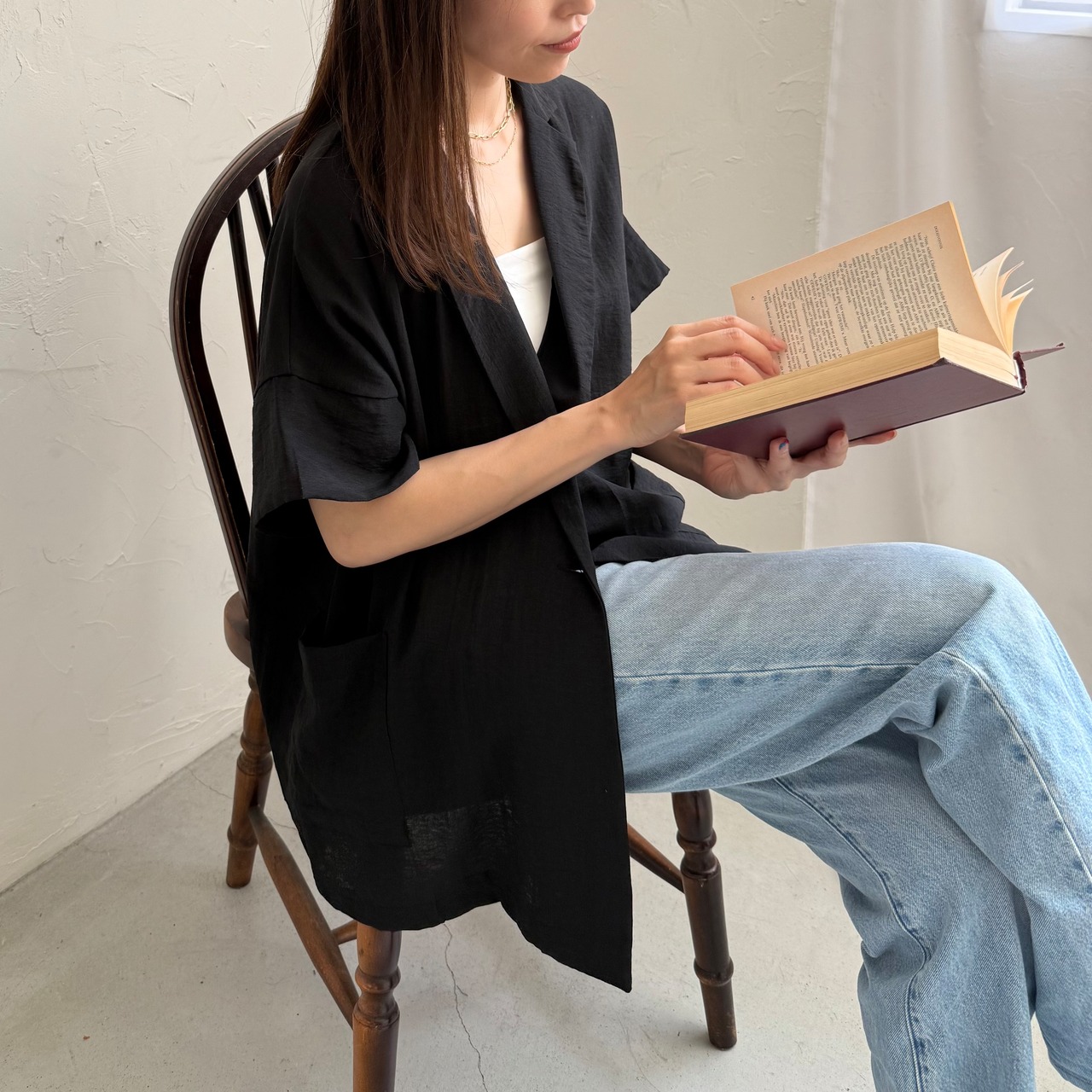 ハーフスリーブジャケット［50033］