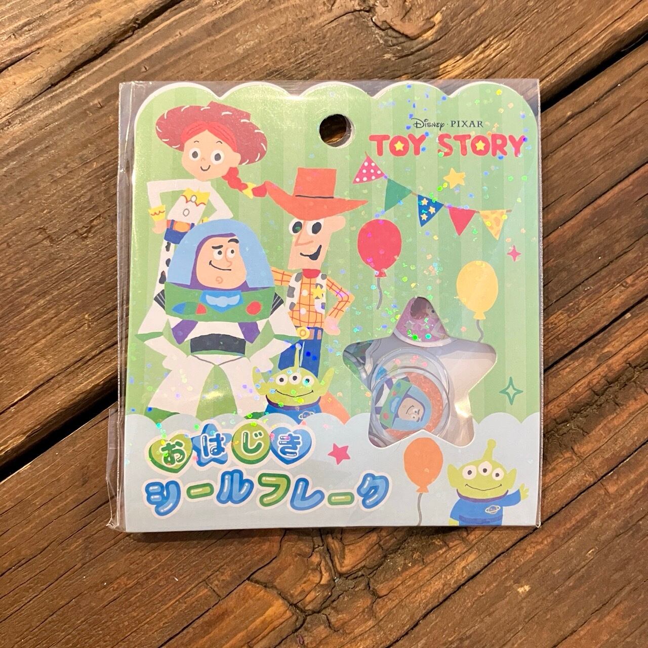 ディズニー ピクサー モンスターズユニバーシティ おはじきシールフレーク X07