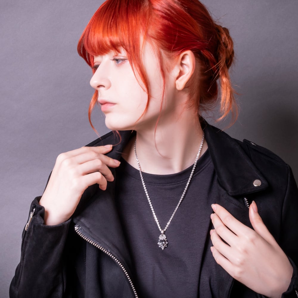ブラックナイトペンダント ACP0364 Black knight pendant シルバー
