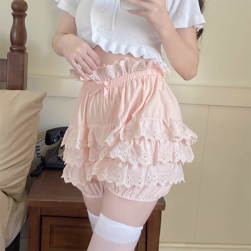 ゴスロリ通販 With U ゴシック ロリィタ カボチャパンツ レース