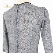 フラメンコ 衣装 ワンピース トップス 黒 白 フリル 軽い 薄い 重ね着 水玉 柄 模様 ブラック系 ホワイト系 フォーマル ダンス コスチューム パーティー おしゃれ ステージ エレガント シンプル カジュアル フェミニン レディース