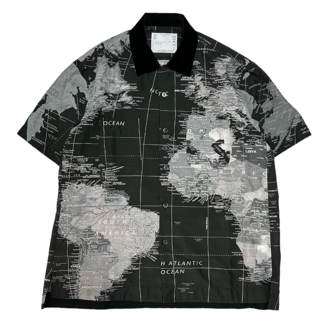 sacai World Map Shirt