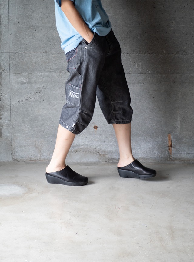 "PJ's Surf" used Grey denim half pants