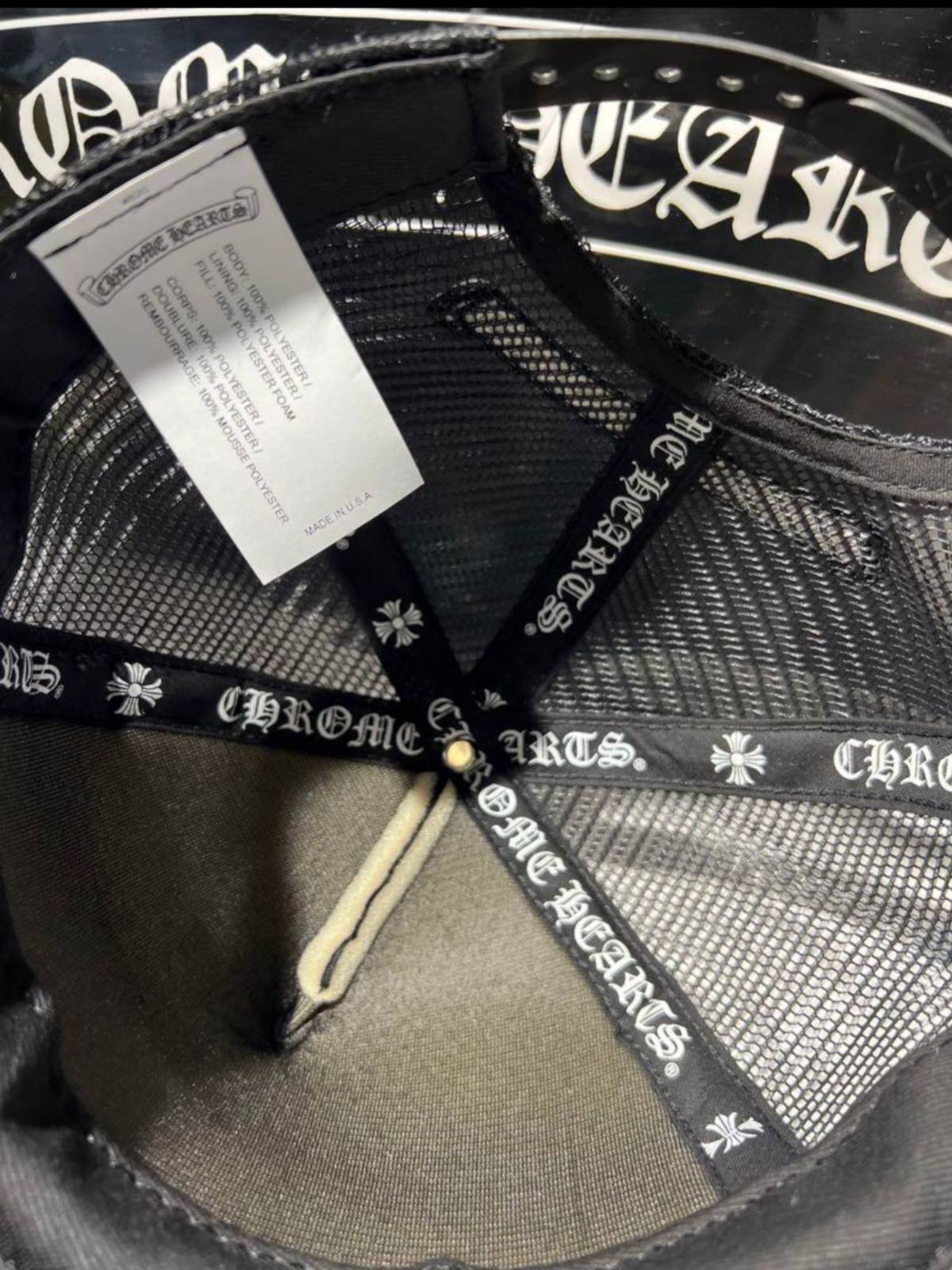 CHROME HEARTS クロムハーツ メッシュ トラッカーキャップ | chromehearts