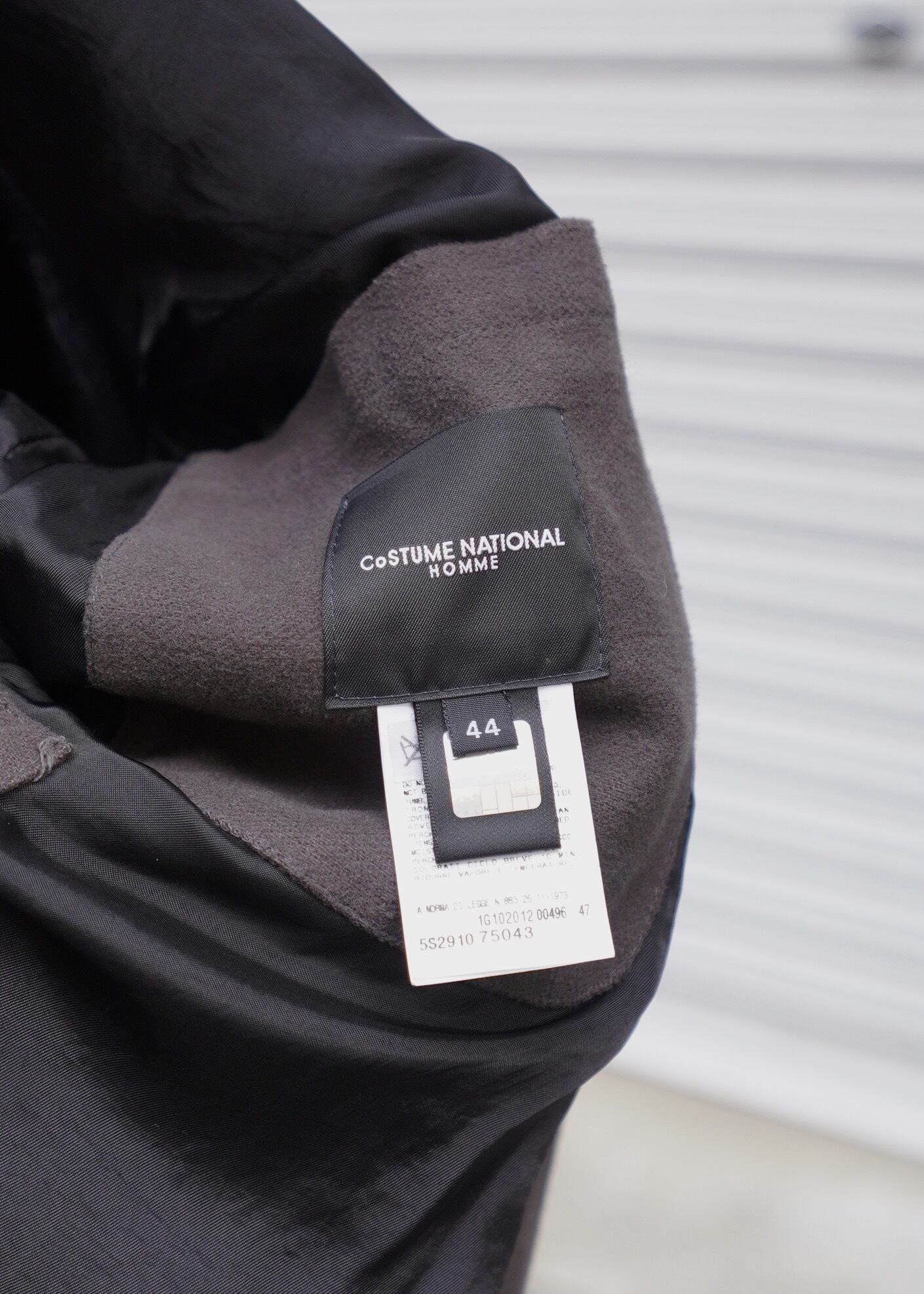 CoSTUME NATIONAL HOMME hooded double zip coat | CETTEN