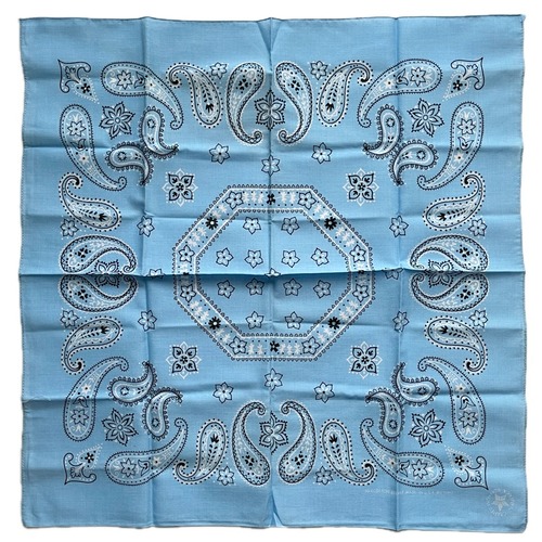 【Deadstock】80~90s RN13962 オクタゴン ヴィンテージ バンダナ