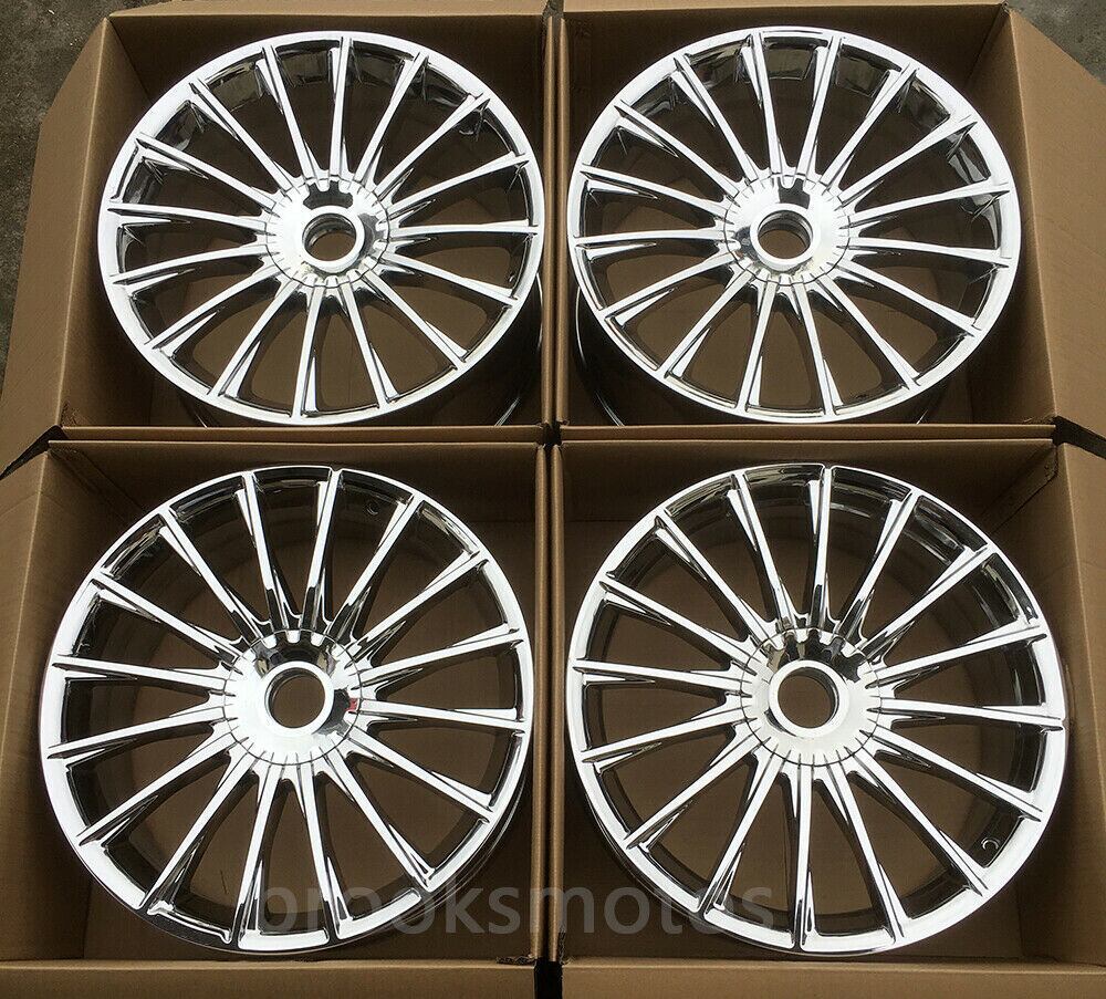 20インチ S65 クローム STYLE ホイールセット メルセデスベンツ W222 S