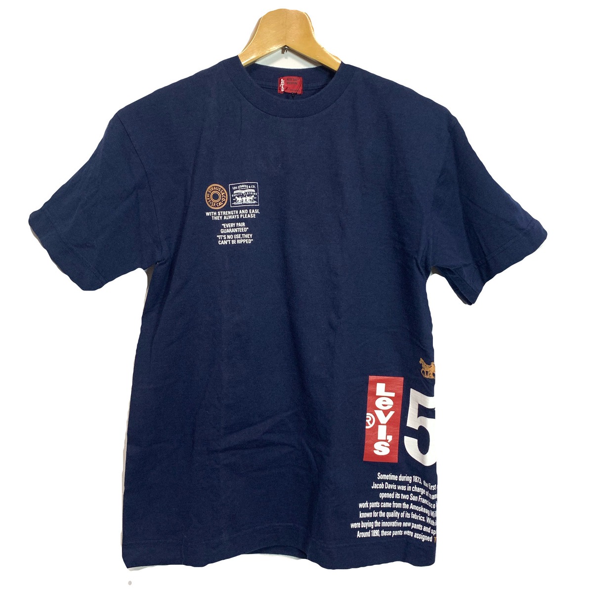 デッドストック リーバイス 90s Tシャツ 501ロゴ Levi
