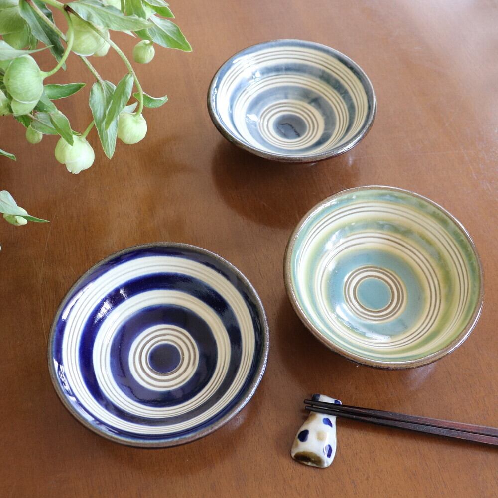 やちむん 常秀工房 4寸鉢 Yachimun Bowl 12cm #195 | 和食器のお店