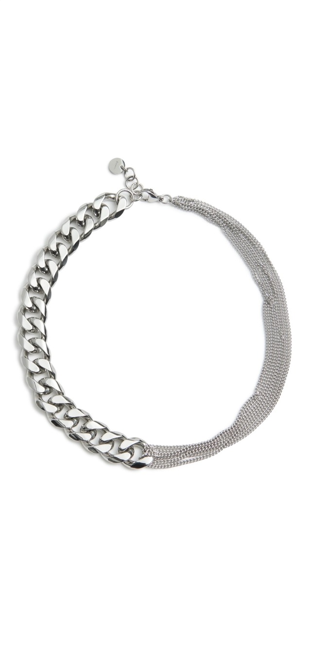 Asymmetry SUS316L Chain Necklace