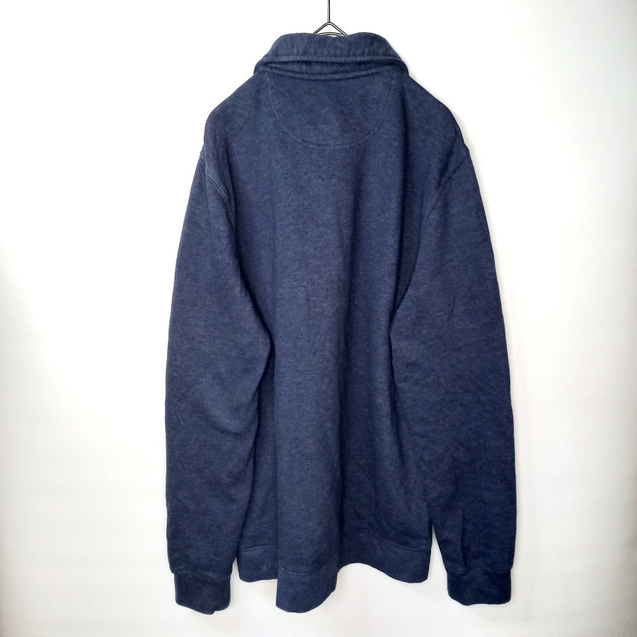 Croft&Barrow　ハーフジップ　スウェット　トレーナー　無地　S