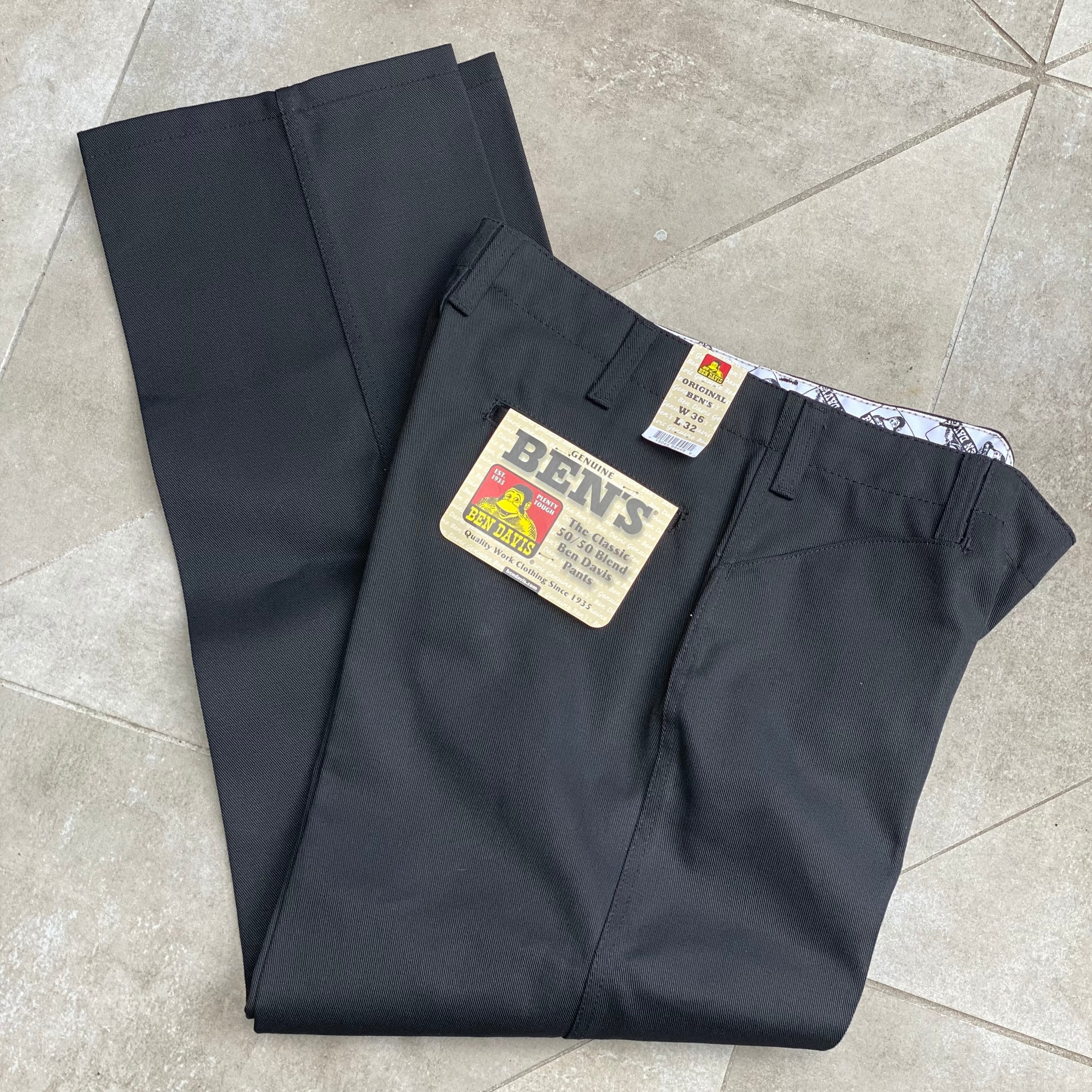 00s BEN DAVIS フリスコ 黒ﾌﾘｽｺ】00's BEN DAVIS Frisco Pant 