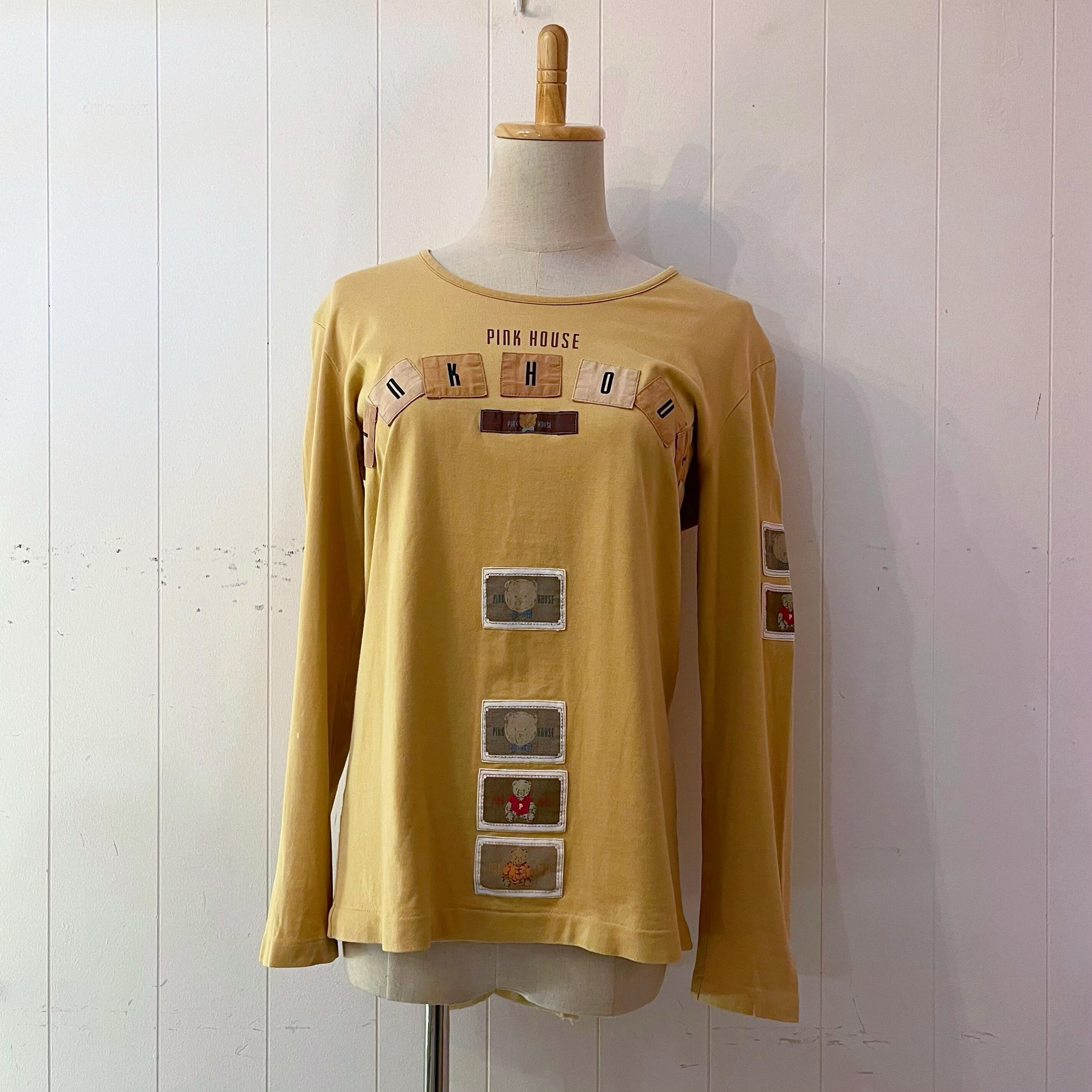 PINK HOUSE / bear wappen cutsew