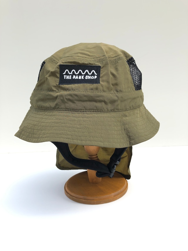 THE PARK SHOP(ザ・パークショップ)WATERBOY HAT (KIDS )olive　ハット　帽子