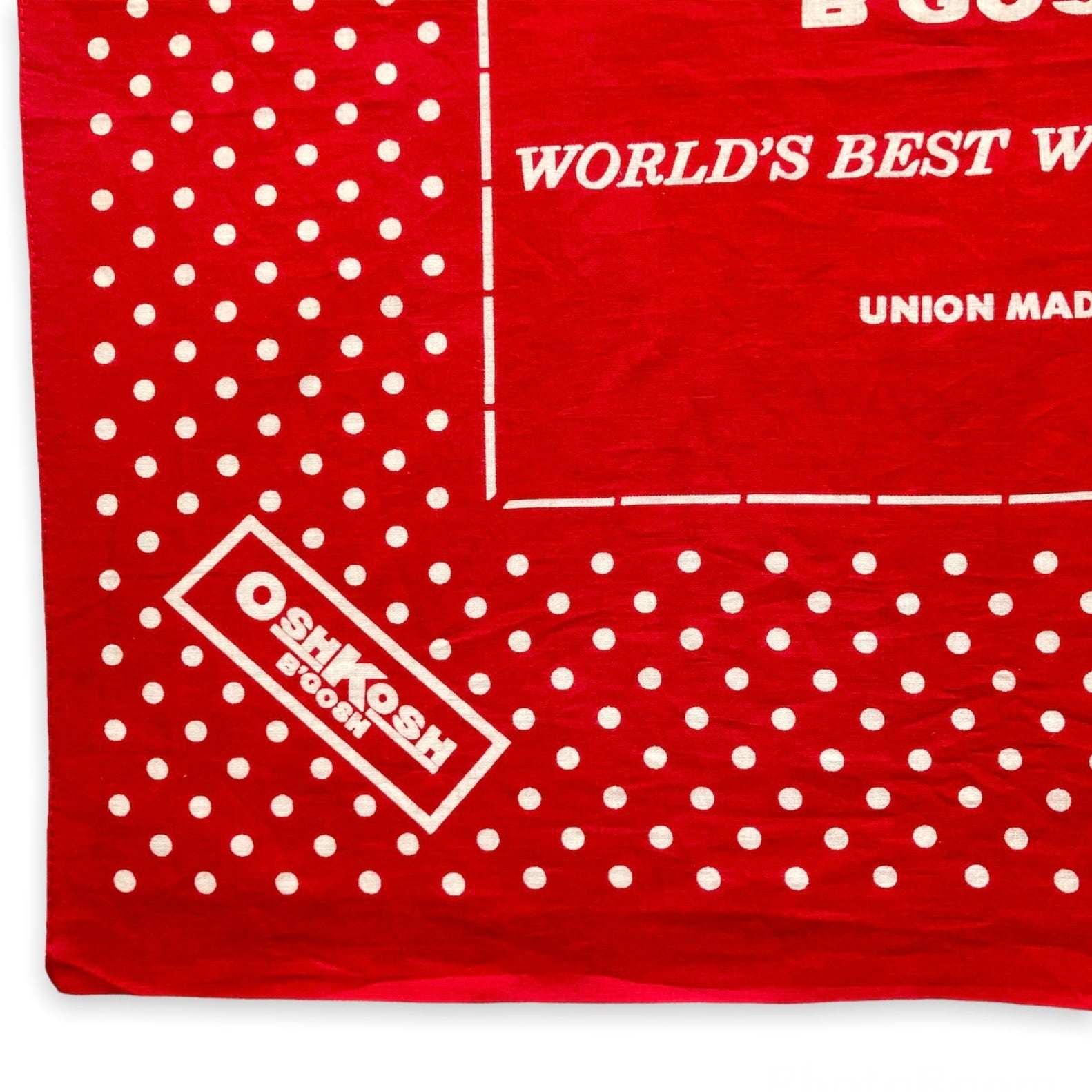 80's〜90's OshKosh B'Gosh Dot Bandana | chillrobe