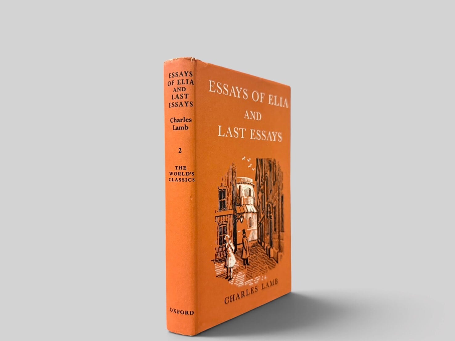 【SL1407】【THE WORLD'S CLASSICS】The Essays of Elia and the Last Essays of Elia(1961) /Charles Lamb