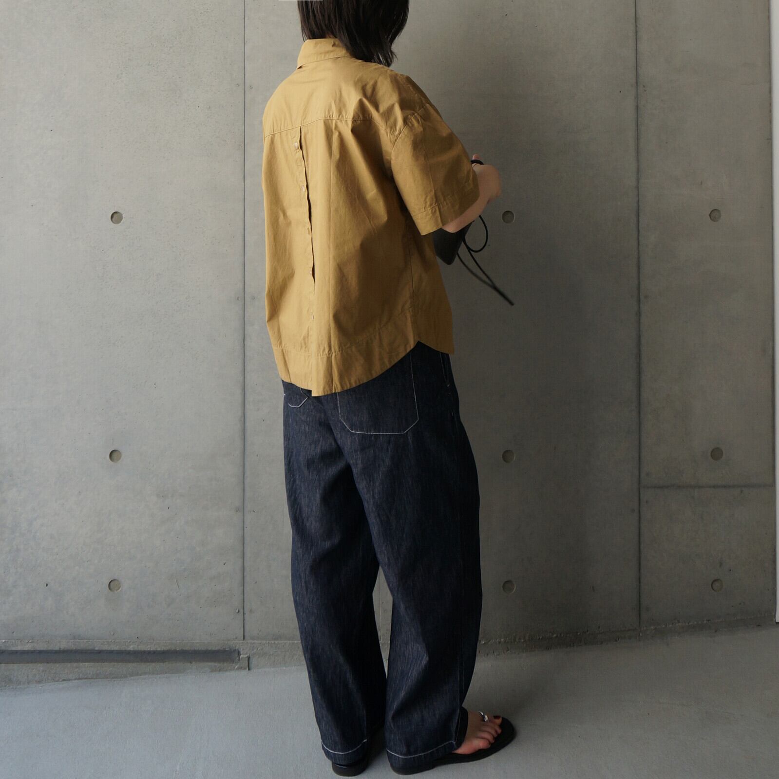 【closet meii】 デニムパンツ|コットンリネン
