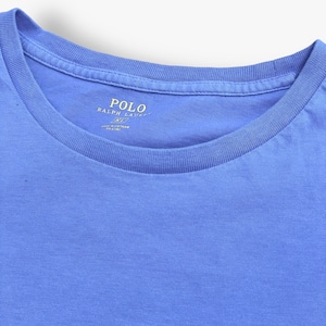 【POLO RALPH LAUREN】XL ビッグシルエット ポケットTシャツ 刺繍ロゴ ワンポイント ポケt ポロ ラルフローレン シングルステッチ 半袖 夏物 US古着