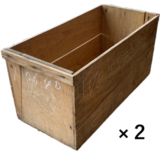 10箱セット送料無料リンゴ箱りんご箱B品木箱