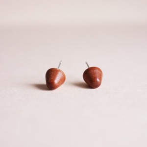 TENDER PUNK - EARRINGS: WOOD PUNK(ピアス）