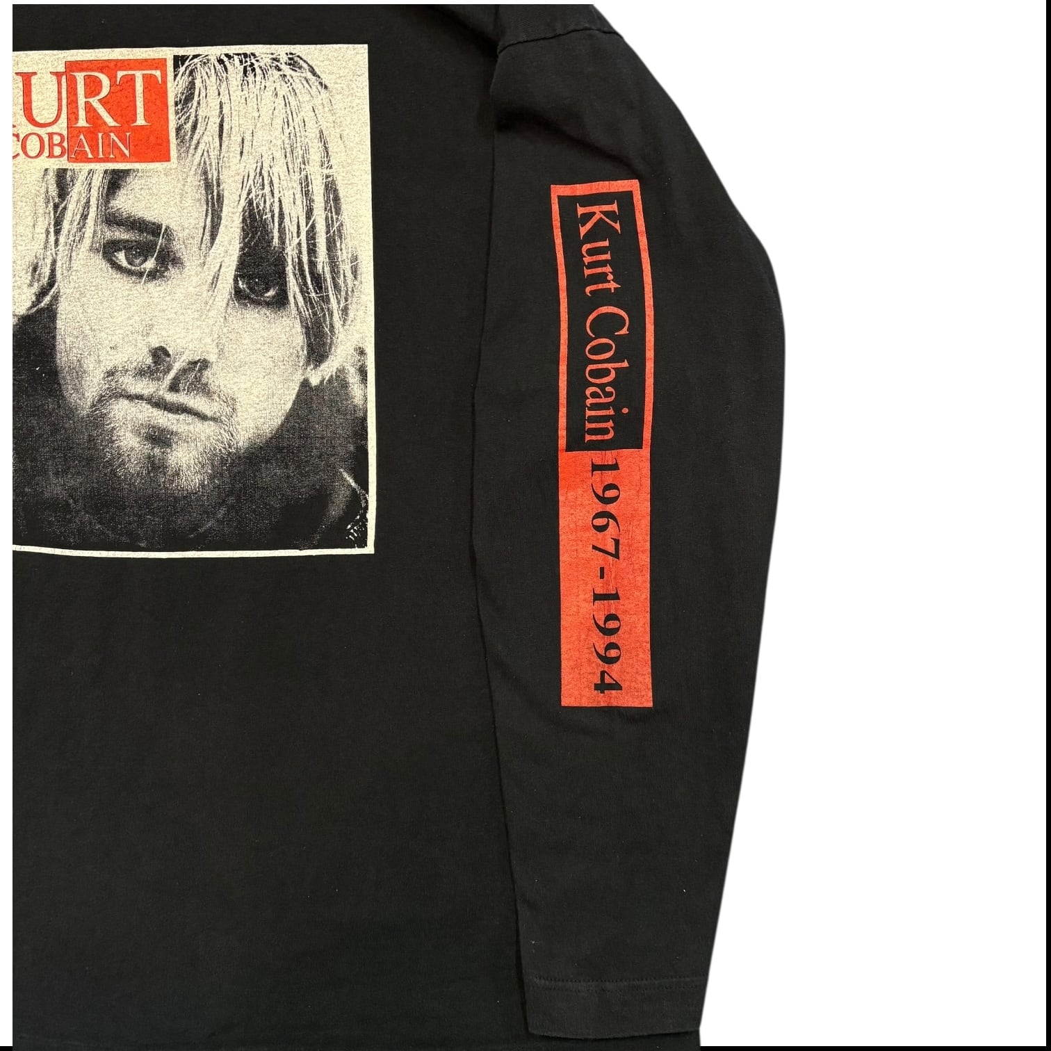 NIRVANA ☺︎ VINTAGE ロングスリーブ NIRVANA】ニルヴァーナ Kurt Cobain カート・コバーン ロング