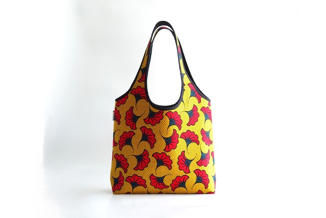 Tote Bag BIG【African Style × recycled felt】