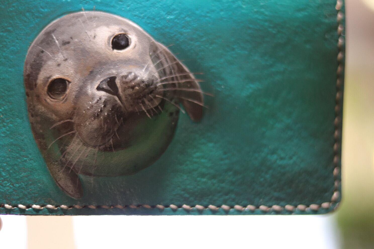 売れ筋 希少価値 アザラシ長財布 長財布 News Elegantsite Gr