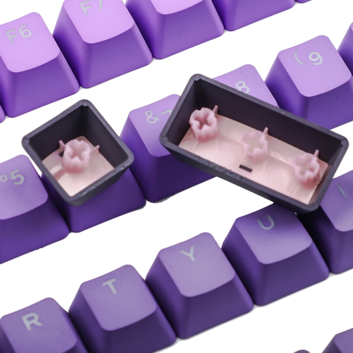 キーキャップ OEM 108キー ダブルショット PBT バックライト LED 透過