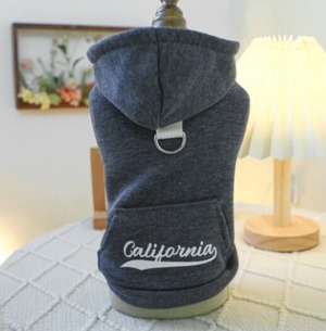 犬服 フード付きパーカー Mサイズ 小型犬用