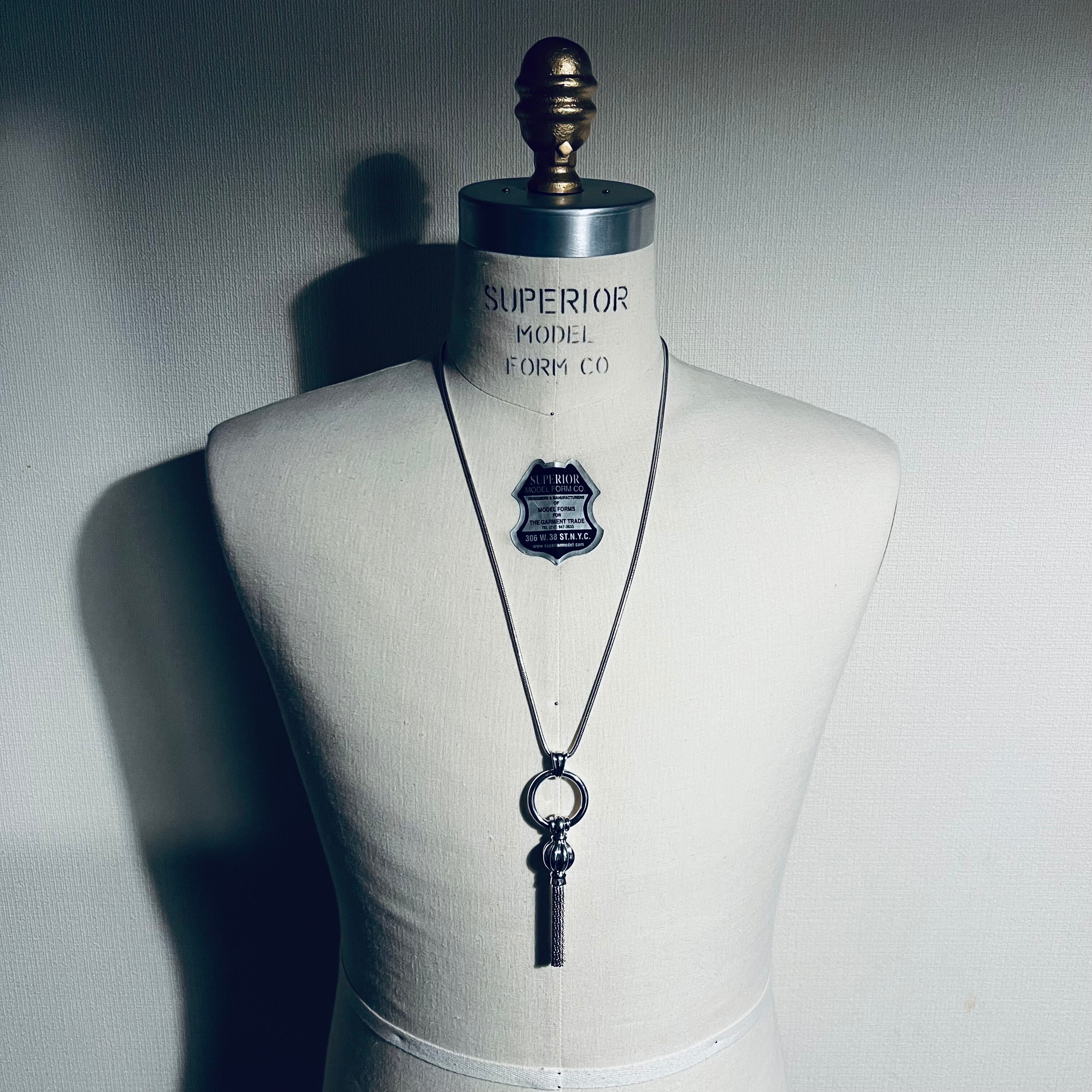 Tiffany ティファニー　タッセル　ネックレス　ビンテージ VINTAGE TIFFANY & CO. Tassel Pendant Necklace Snake Chain