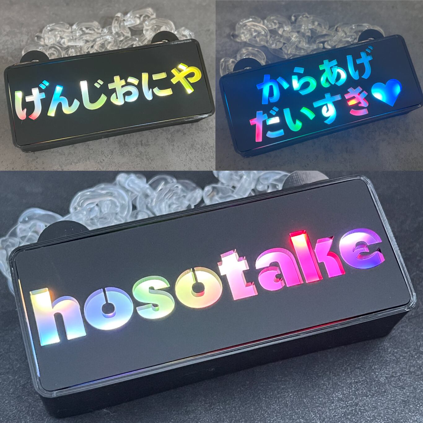 受注生産】ゲーミングタグ・文字を選べるセミカスタムオーダー | すいラボ