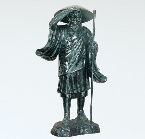 親鸞聖人 50号 般若純一郎作