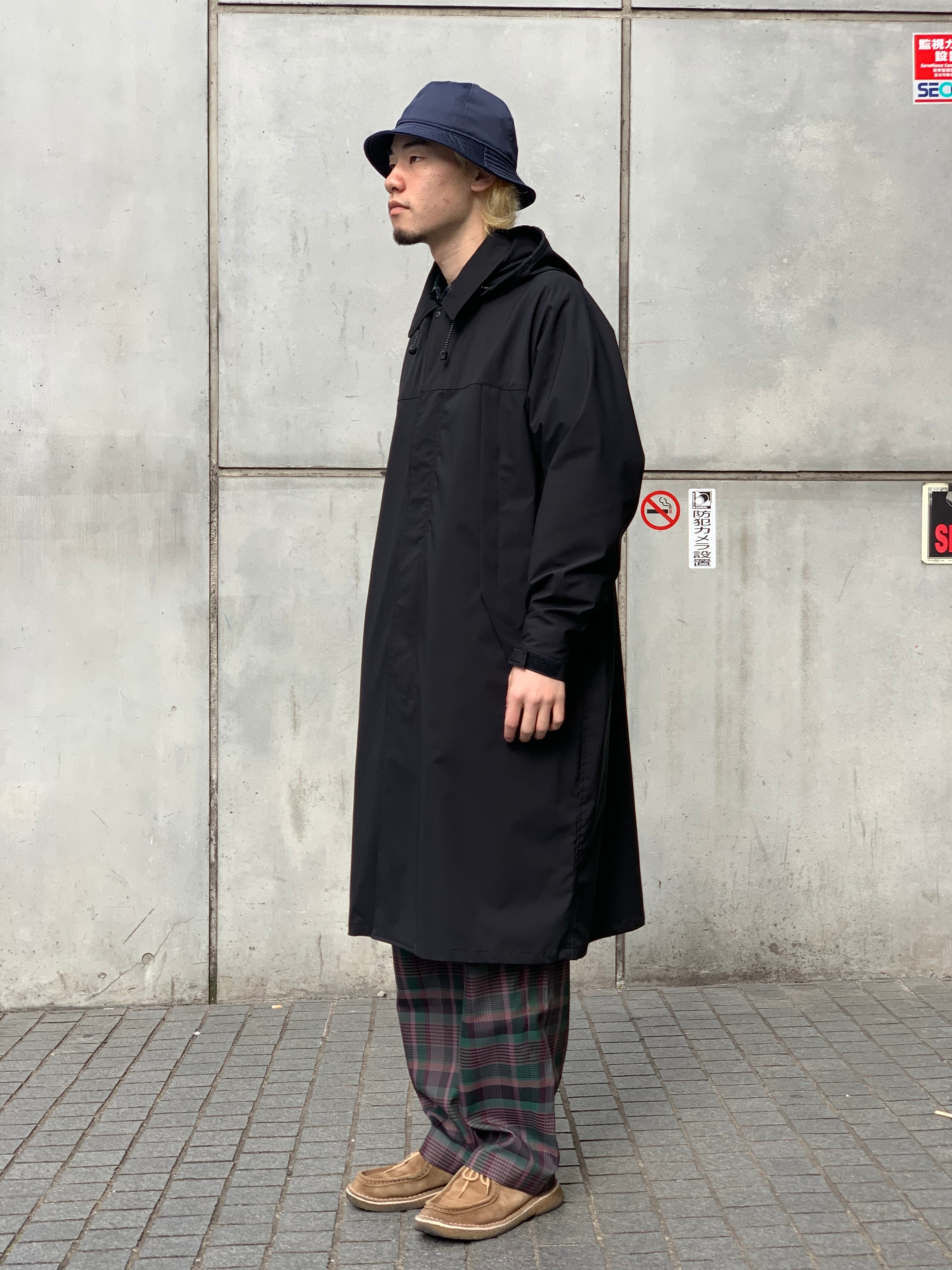 O-】レイチョウルイラボ SOFTSHELL OVER COAT BLACK-